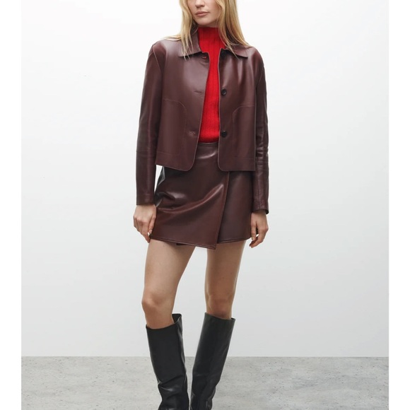 COPY - EMY | Leather Jacket ARMA - Picture 2 of 5